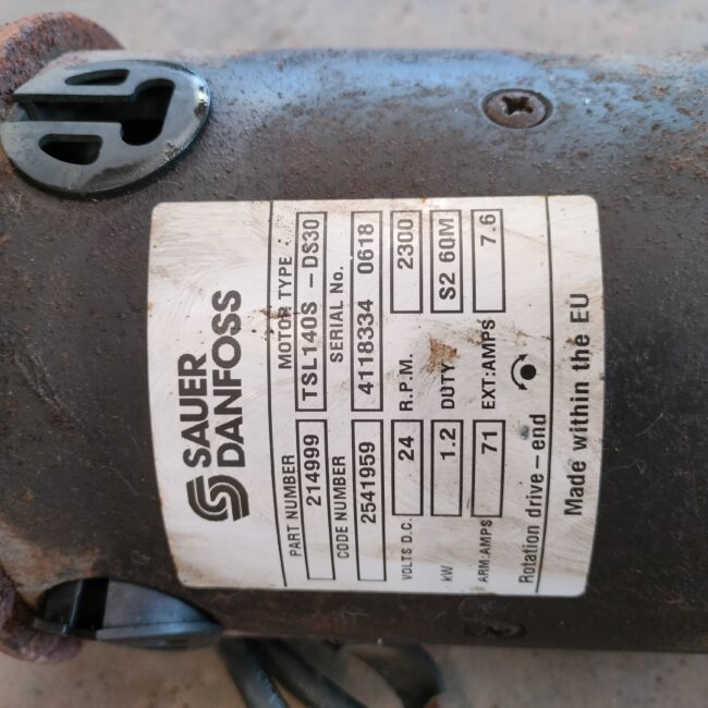 Brugt kørermotor